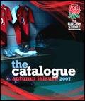 The Rugby Store Catalogue cover from 30 August, 2007