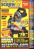 Screwfix Catalogue cover from 09 December, 2005