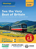 Shearings Self Drive Holidays Brochure cover from 19 July, 2023