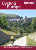 Sherpa Self Guided Inn to Inn Cycling Holidays Brochure cover from 10 February, 2012