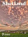 Shetland Islands Brochure cover from 27 October, 2023