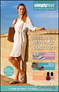 Simply Feet Catalogue cover from 22 April, 2016