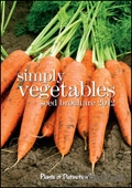 Plants of Distinction - Simply Vegetables Catalogue cover from 23 January, 2012