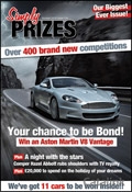 Competition Newsletter - Simply Prizes Newsletter cover from 06 January, 2012