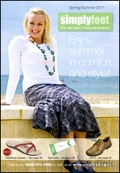 Simply Feet Catalogue cover from 17 August, 2011
