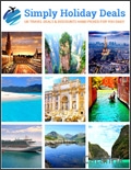 Simply Holiday Deals Newsletter cover from 22 September, 2014