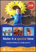Small Families - Single Parent Holidays Newsletter cover from 11 March, 2008