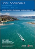 Snowdonia Mountains and Coast Brochure cover from 11 January, 2016