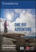 Snowdonia Mountains & Coast One Big Adventure Guide Brochure cover from 03 July, 2014