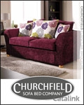 Churchfield Sofa Bed Company Catalogue cover from 07 November, 2012