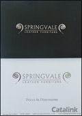 Springvale Leather Furniture Catalogue cover from 29 March, 2016