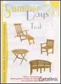 Summer Days Teak Furniture Catalogue cover from 10 December, 2004