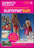 Sunways Air Holidays Brochure cover from 07 May, 2010