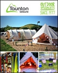 Taunton Leisure Tents Newsletter cover from 16 July, 2013