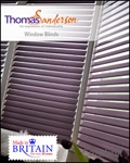 Thomas Sanderson Window Blinds Catalogue cover from 22 April, 2013