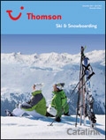Thomson Skiing & Snowboarding Brochure cover from 26 January, 2011