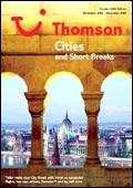 Thomson City Breaks Brochure cover from 21 September, 2006