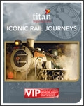 Titan Travel Iconic Rail Brochure cover from 12 August, 2013