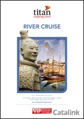 Titan Travel: Escorted River Cruises Brochure cover from 28 January, 2013