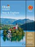 Titan Travel - Stay and Explore Brochure cover from 06 February, 2018