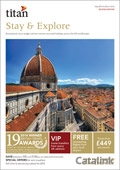 Titan Travel - Stay and Explore Brochure cover from 02 July, 2015 Titan Travel - Stay and Explore Brochure cover from 02 July, 2015