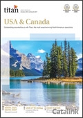 Titan Travel: USA & Canada Brochure cover from 20 January, 2016