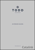 Todd External Doors Catalogue cover from 20 September, 2018