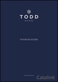 Todd Internal Doors Catalogue cover from 20 September, 2018