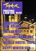 Top Deck Travel - Christmas and New Year Brochure cover from 15 September, 2006