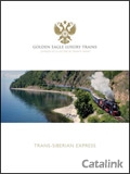 Golden Eagle Luxury Trains - Trans-Siberian Express Brochure cover from 21 February, 2019
