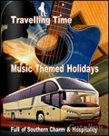 Travelling Time American Music Themed & Bespoke Holidays Brochure cover from 03 December, 2015