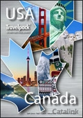 Travelpack - USA and Canada Brochure cover from 07 March, 2014