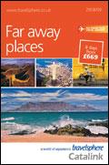 Travelsphere Far Away Places Brochure cover from 30 July, 2008