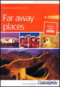 Travelsphere Far Away Places Brochure cover from 11 September, 2008