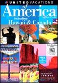United Vacations - America, Hawaii & Canada Brochure cover from 16 October, 2006