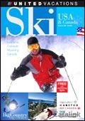 United Vacations - Ski USA & Canada Brochure cover from 16 October, 2006