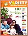 Variety Christmas Savings Club Catalogue cover from 28 September, 2007