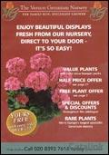 The Vernon Geranium Nursery Catalogue cover from 09 November, 2005 The Vernon Geranium Nursery Catalogue cover from 09 November, 2005