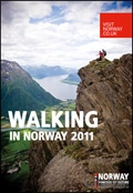 Visit Norway - Walking in Norway Brochure cover from 02 August, 2011
