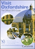 Experience Oxfordshire Brochure cover from 07 August, 2013