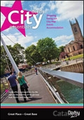 Visit Derby Newsletter cover from 19 August, 2011