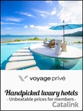 Voyage Prive - Holiday Deals Newsletter cover from 10 August, 2018