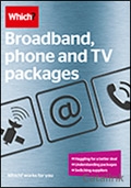 Which? TV and Broadband Guide Catalogue cover from 17 March, 2014 Which? TV and Broadband Guide Catalogue cover from 17 March, 2014