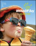 Whitecliff Bay Holiday Park Brochure cover from 13 October, 2011
