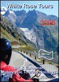 White Rose Motorcycle Tours Brochure cover from 10 March, 2006