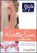 Winter Sun Collection Brochure cover from 03 October, 2005