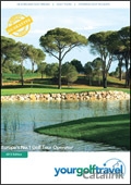 YourGolfTravel.com Brochure cover from 15 December, 2011