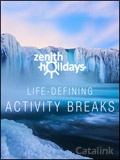 Zenith Activity Holidays Newsletter cover from 17 August, 2018