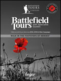 BATTLEFIELD TOURS BY LEGER HOLIDAYS BROCHURE