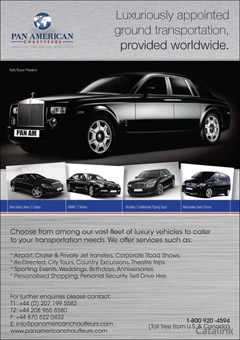 Pan American Chauffeurs Ltd Catalogue